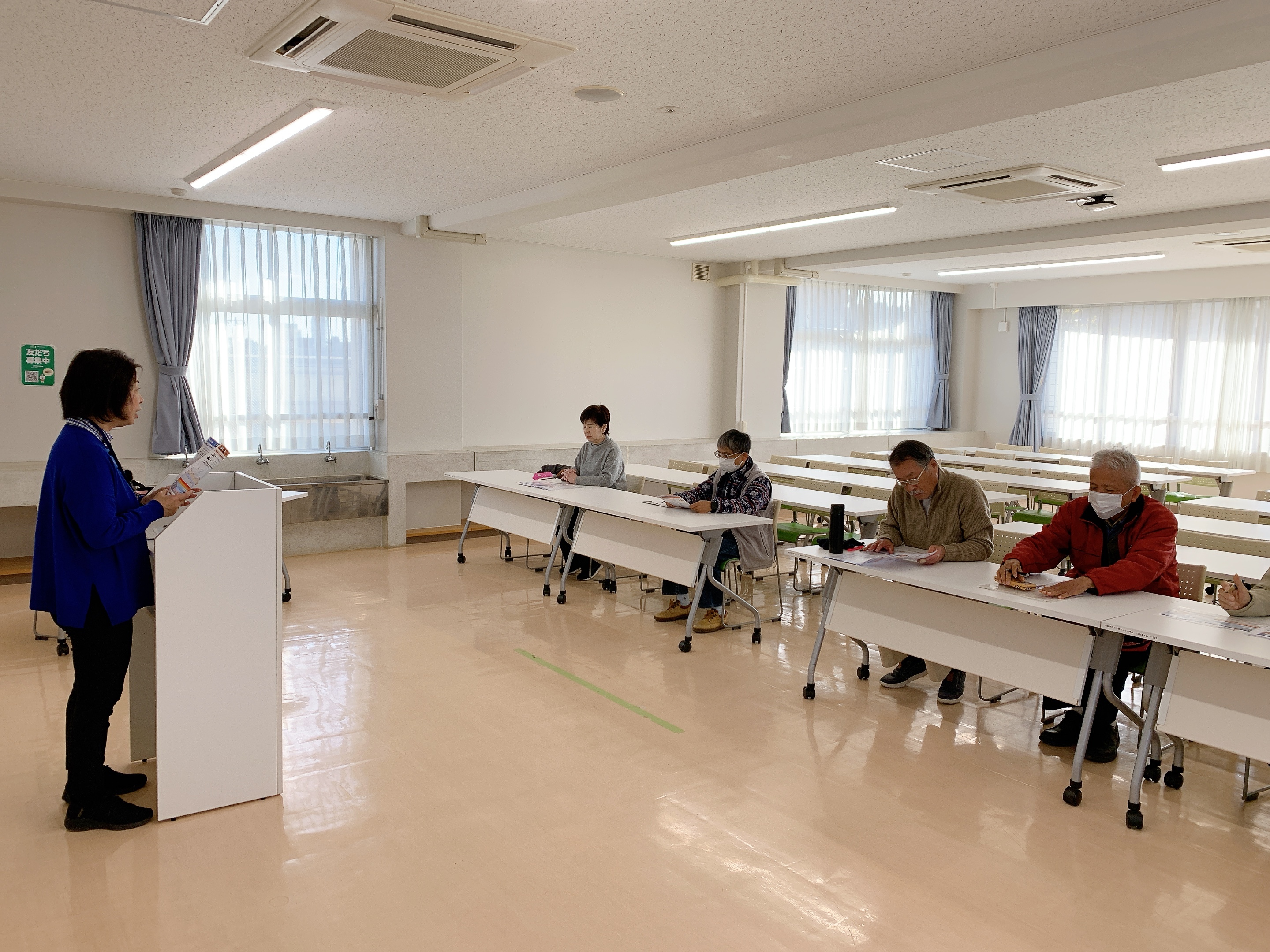 サテライト地震防災センターinはま防～家の様子