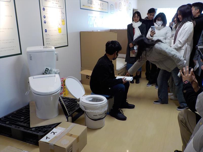 2階の見学
