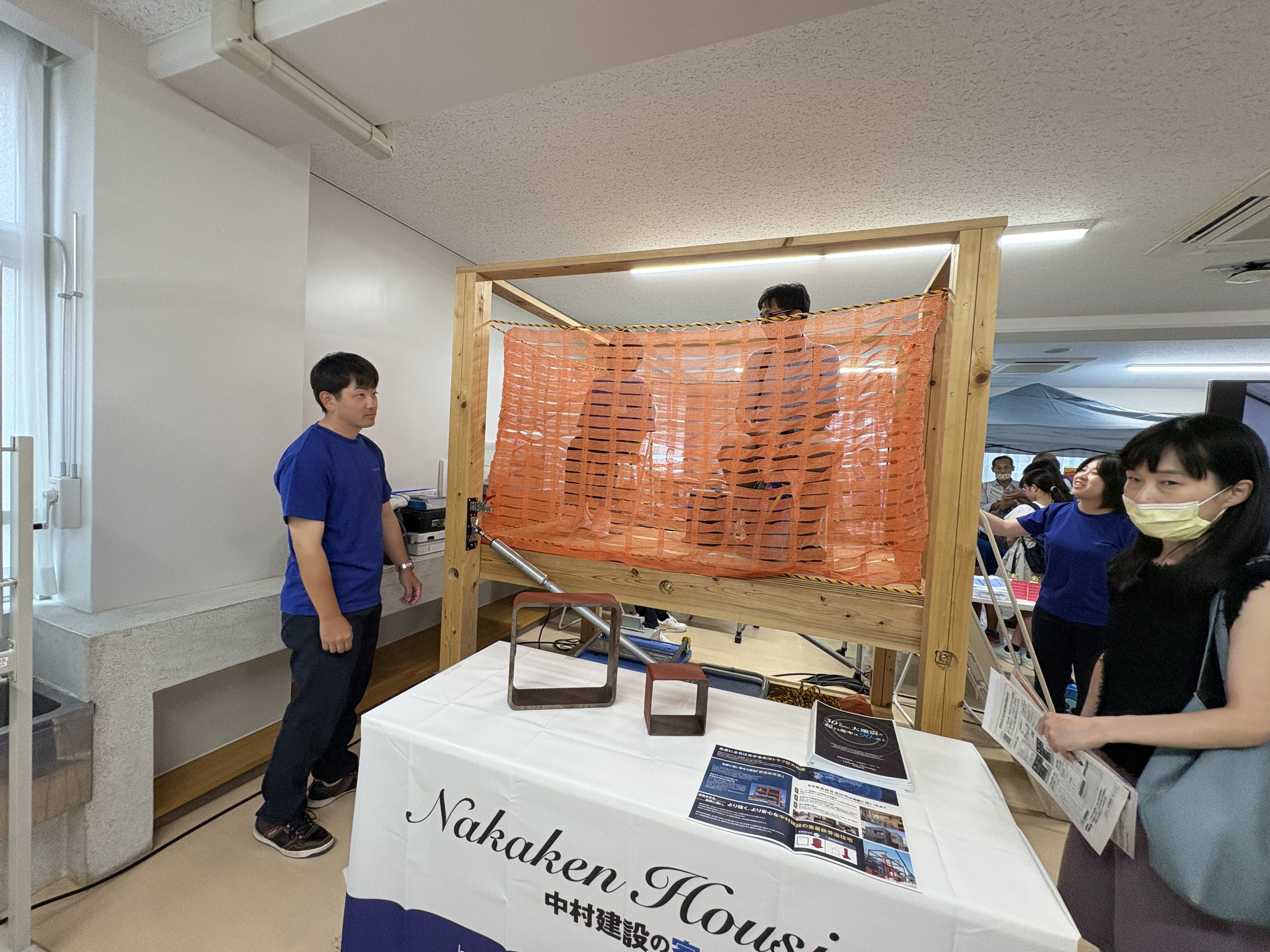 中村建設株式会社　出展の様子