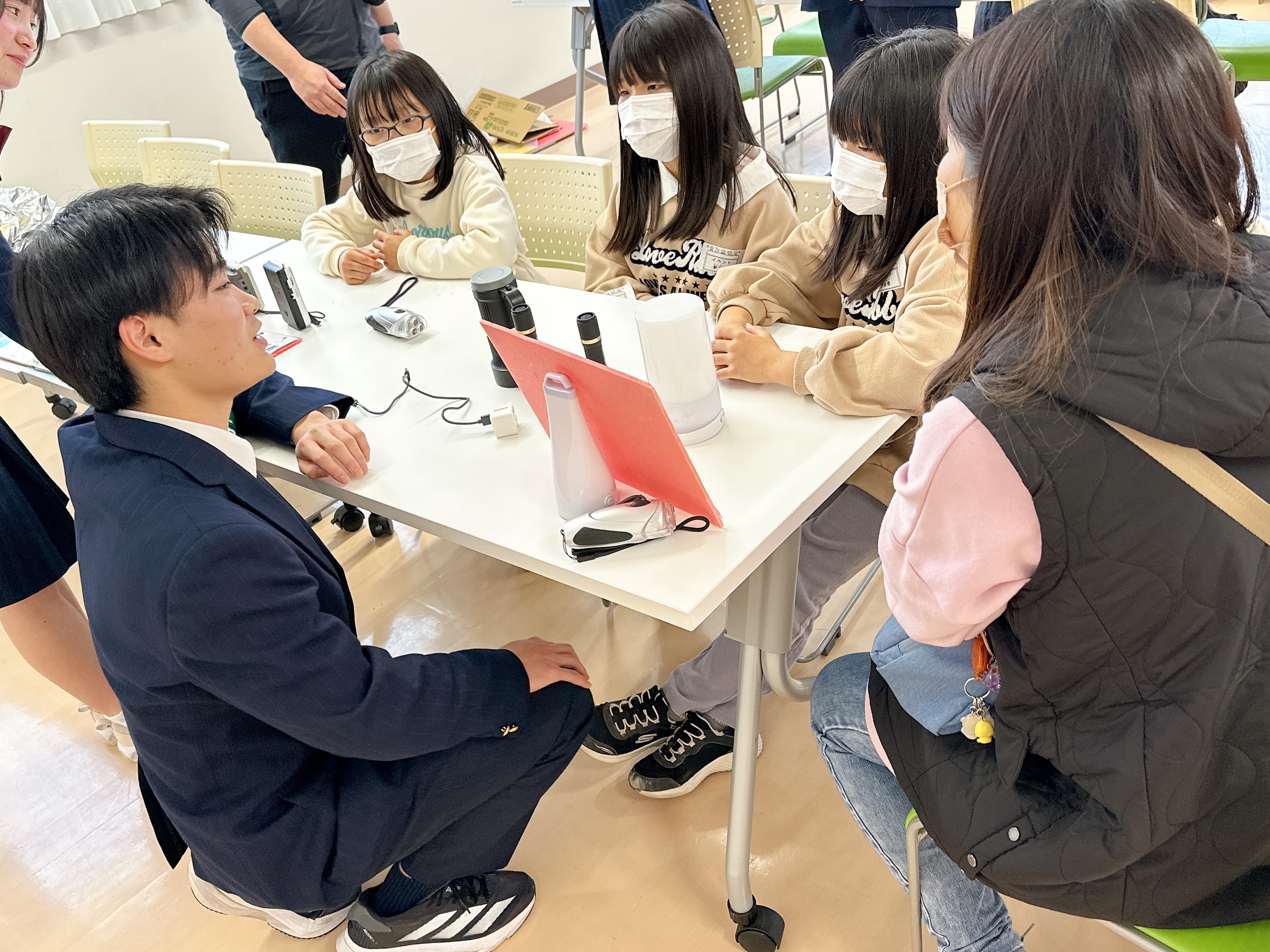 学芸高校生によるワークショップ